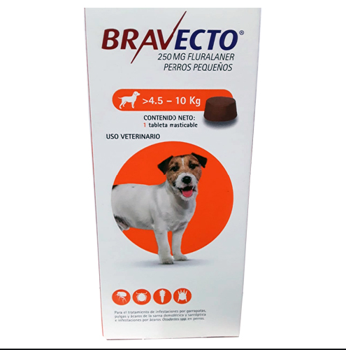 Bravecto Chico 4.5kg-10kg
