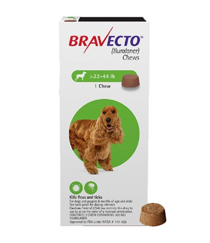 Bravecto Mediano 10kg-20kg