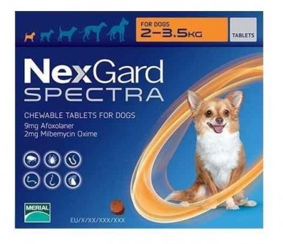 Nex Gard Spectra Perros 2-3.5 kg