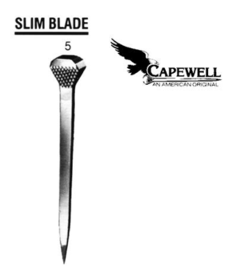 Clavo Para Herrar Capewell #5 Slim Blade