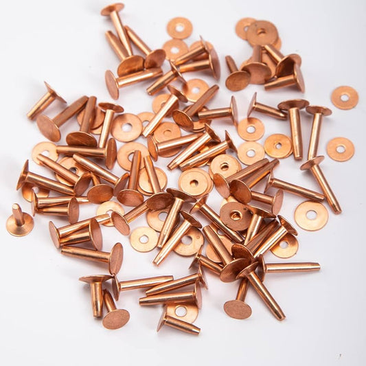 Remaches De Cobre 4 Oz
